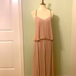 BCBG Pleated Maxi Dress